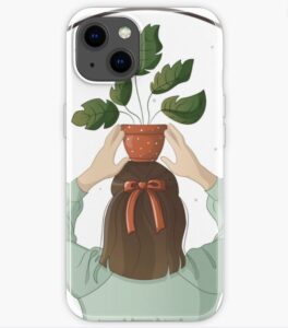 Plant lady phone case