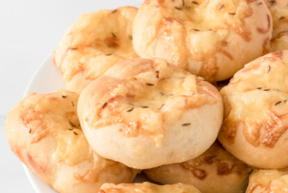 Soft homemade cheese buns