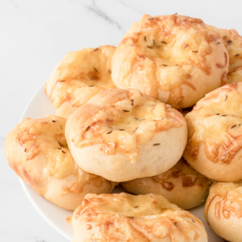 Soft homemade cheese buns