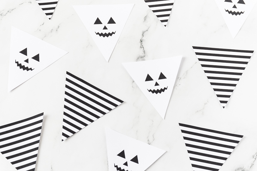 Printable Halloween bunting